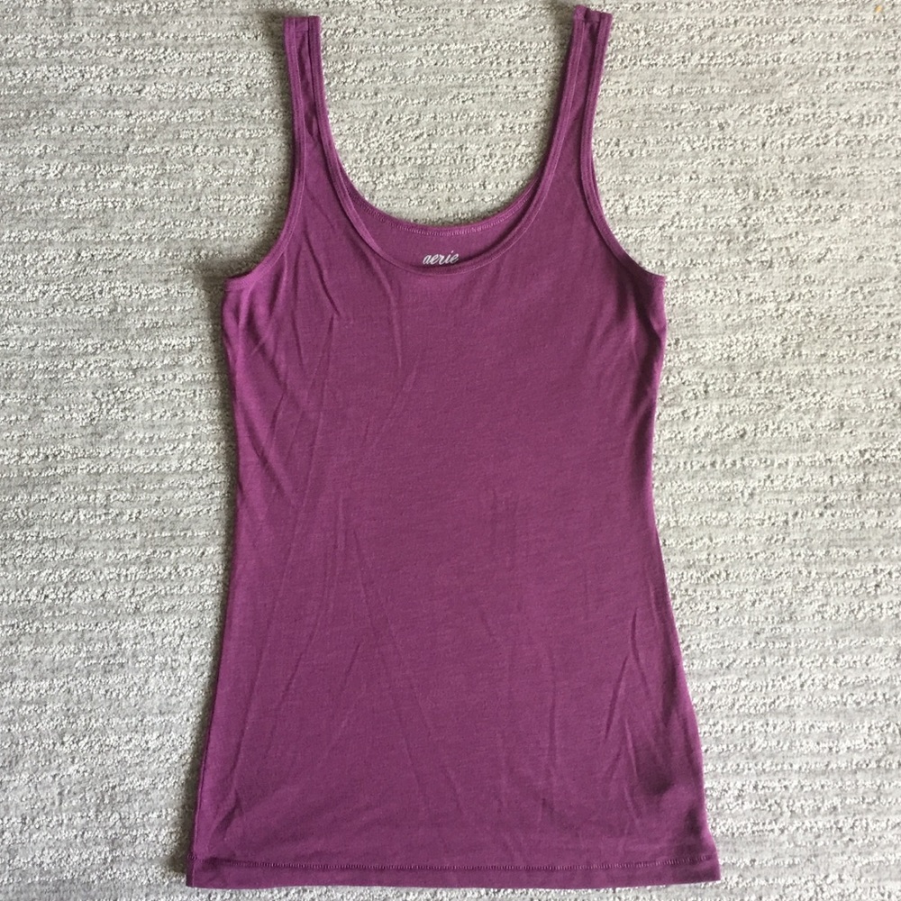 🍁 Aerie Purple Tank Top (Medium)